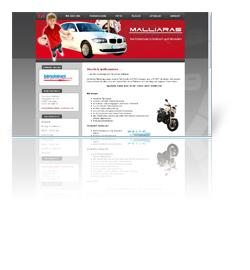 Webdesign Ansbach - Fahrschule Malliaras